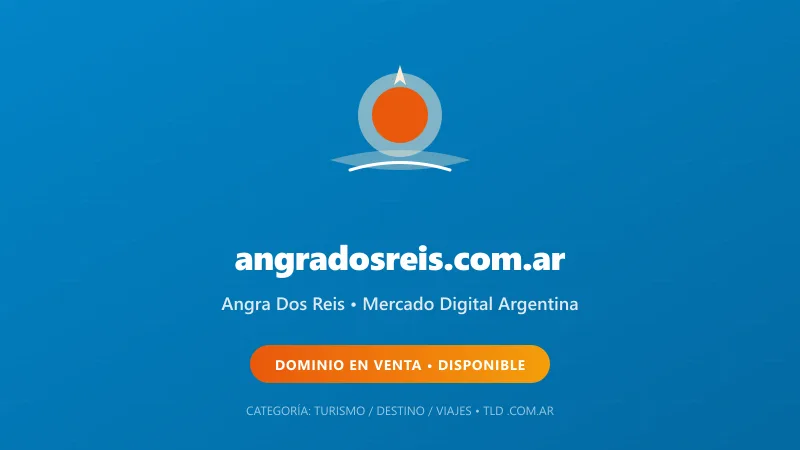 Identidad gráfica y activo digital para Angra Dos Reis en Argentina